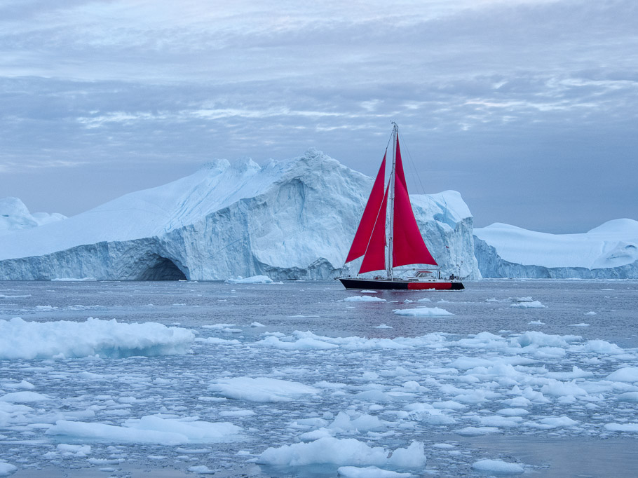 Ice Cave in the Berg 1 - Disco Bay