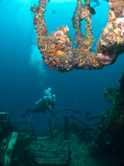 Mark and DF Antenna - Swan Wreck