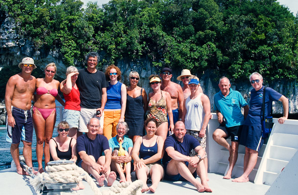 The guests on the trip